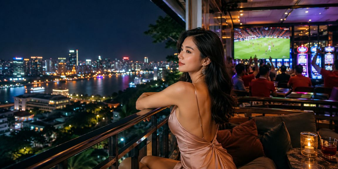 Người Hà Nội xem kèo bóng đá tại quán cà phê buổi sáng